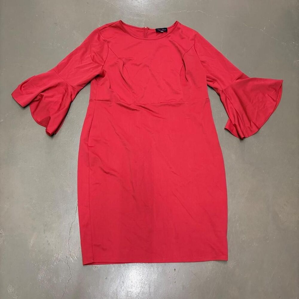 Unbranded Women's Red and Pink Dress